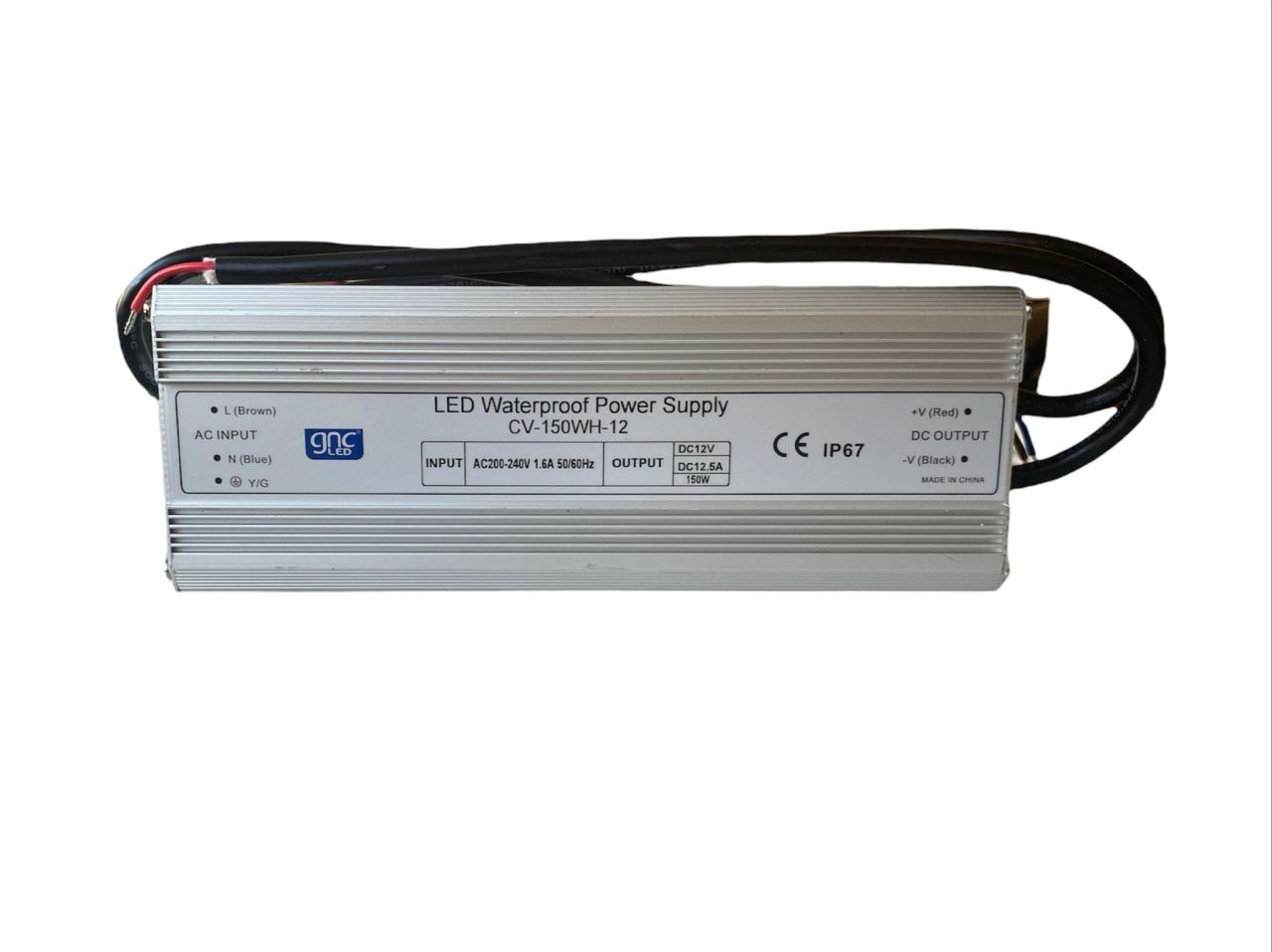 CV-150WH-12 WATERPROOF POWER SUPPLY