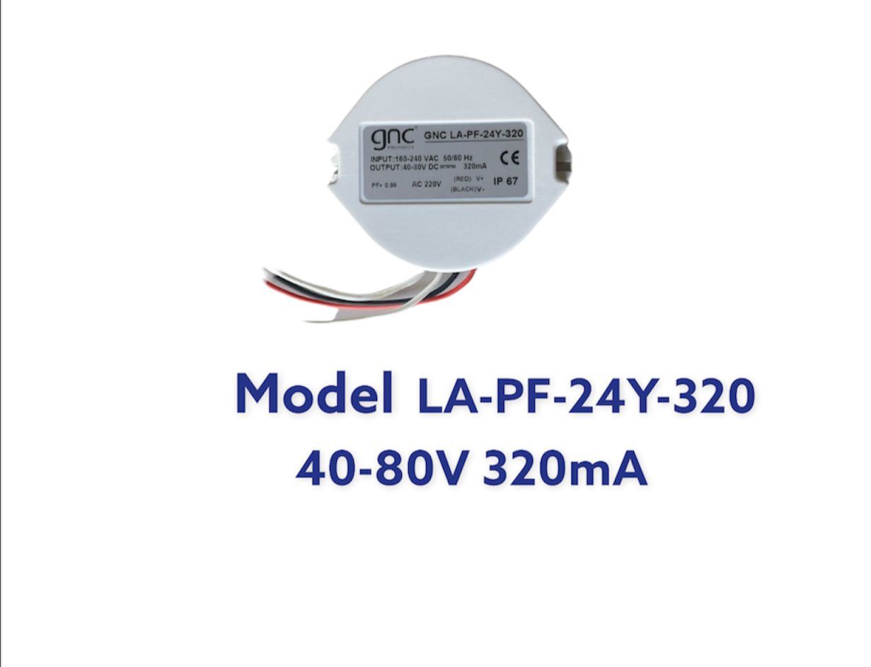 LA-PF-24Y-320 24W 320mA Yuvarlak Led Sürücüsü