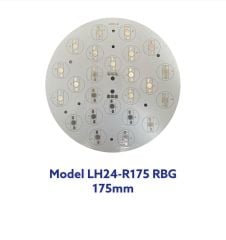 LH24-R175 24lü RGB Yuvarlak Emiter PCB