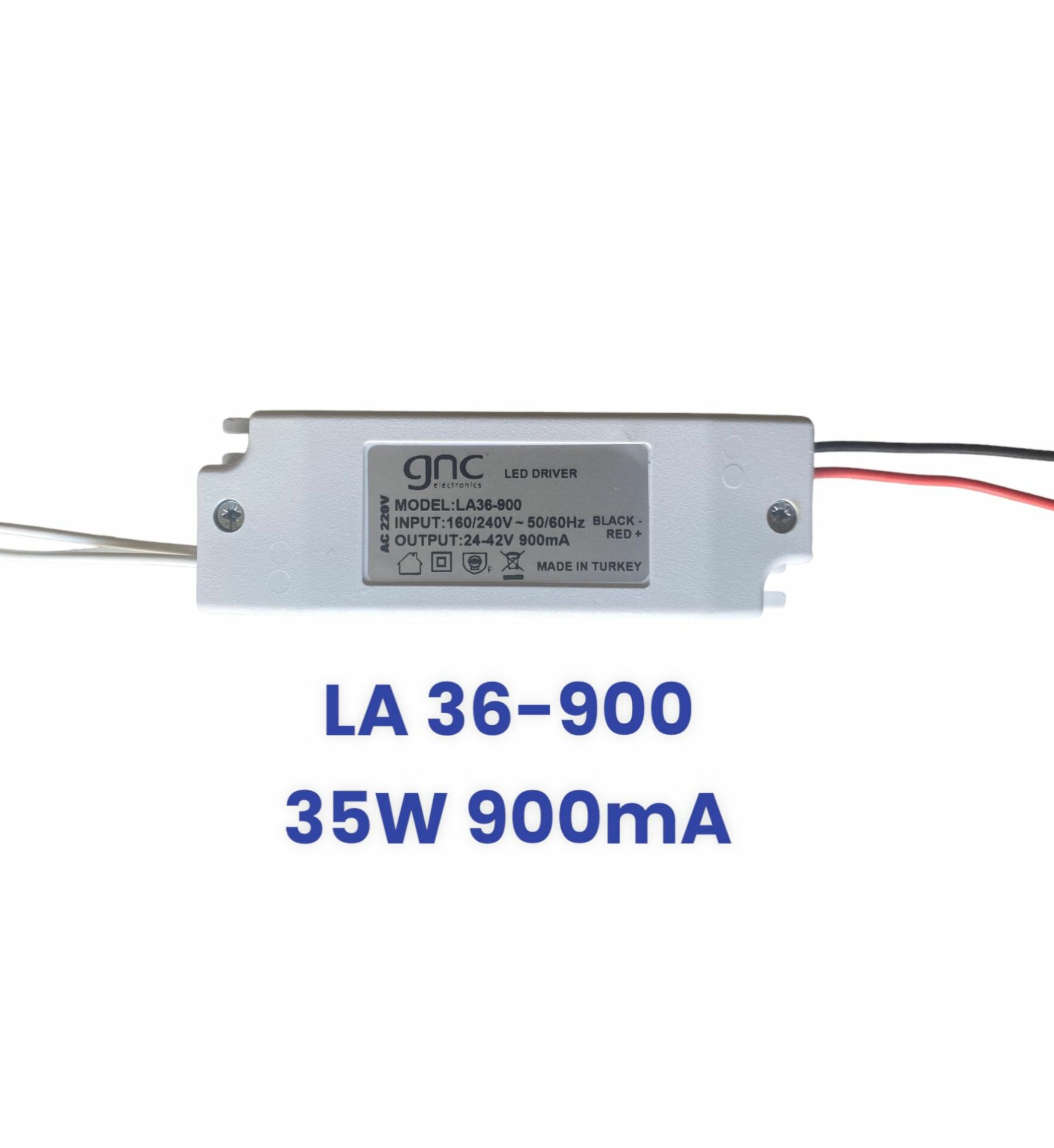 LA36-900 Sabit Akım 35W Led Sürücü