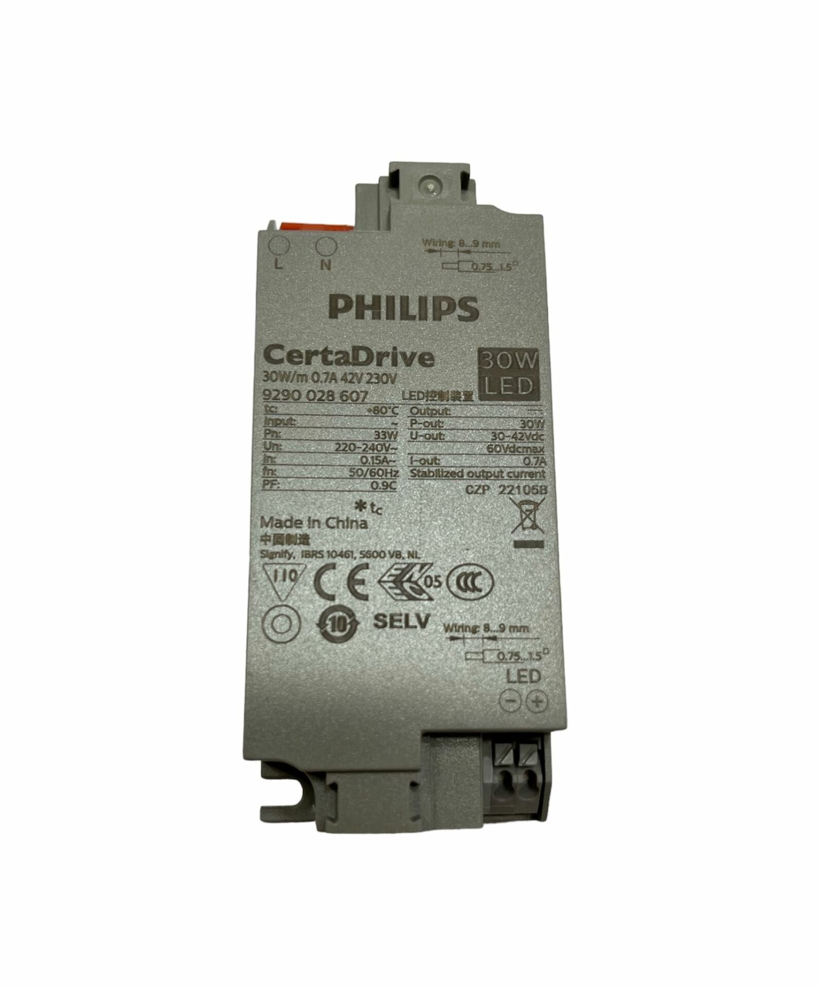 PHILIPS 30W/700mA  42V 230V SABIT AKIM LED DRIVER