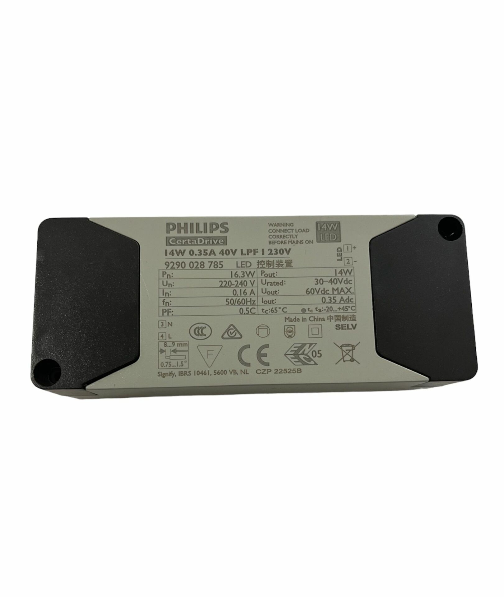 PHILIPS 14W 350mA 40V 230V SABİT AKIM LED DRIVER