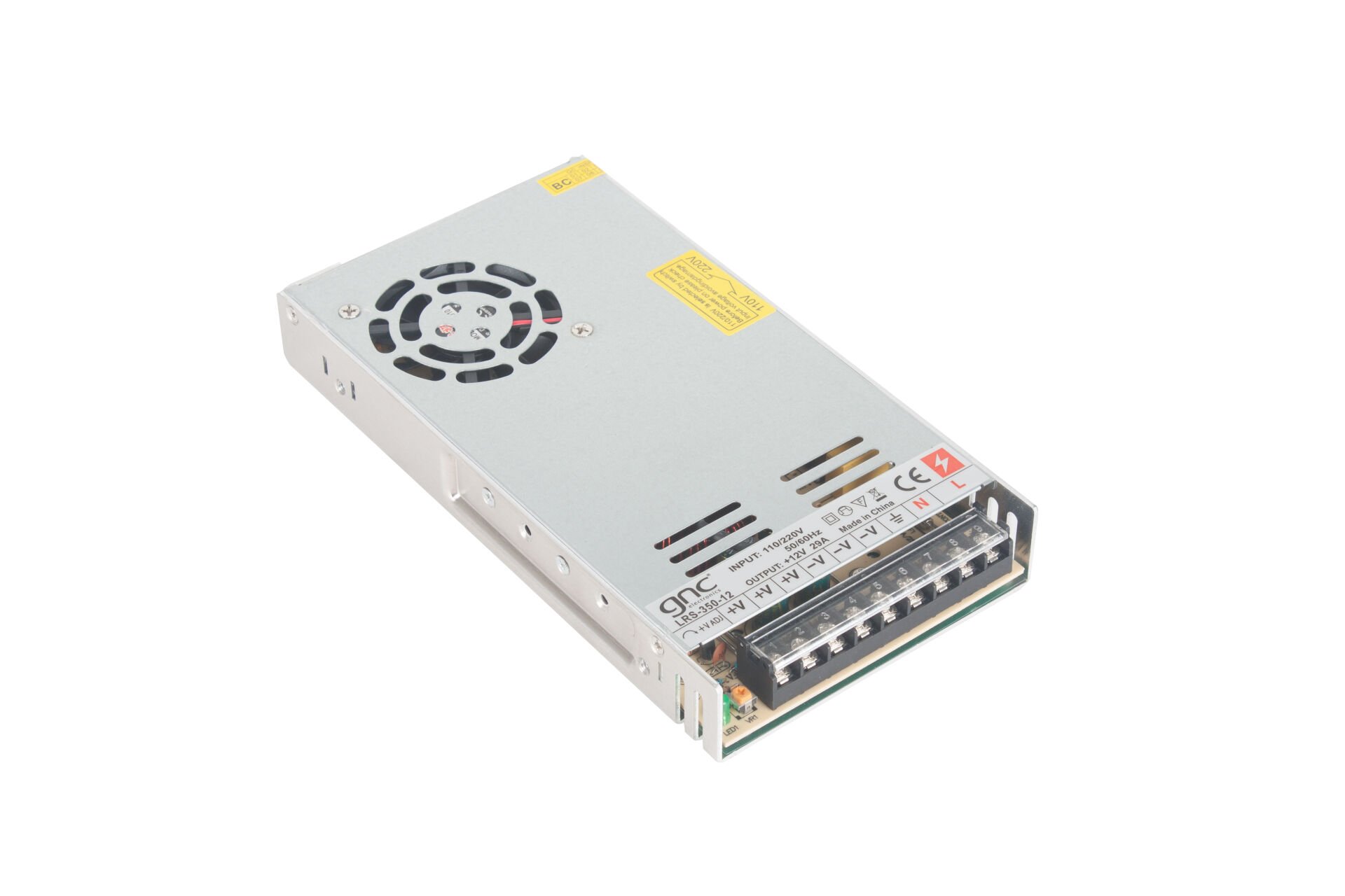 GNC-LRS-350 12V ENDÜSTRİYEL TİP GÜÇ KAYNAĞI