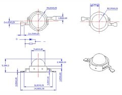 LH-PL-1CW Cool White 1W PowerLED