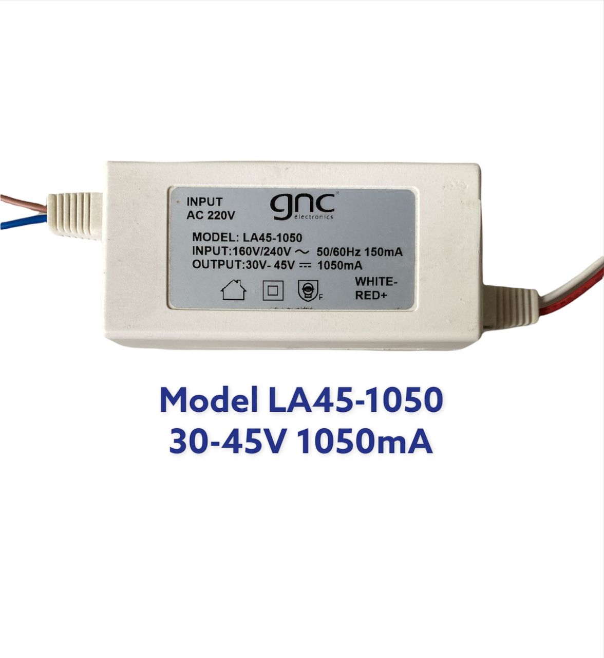 GNC LA45-1050 Sabit Akım 45W 1050 mA Led Sürücüsü