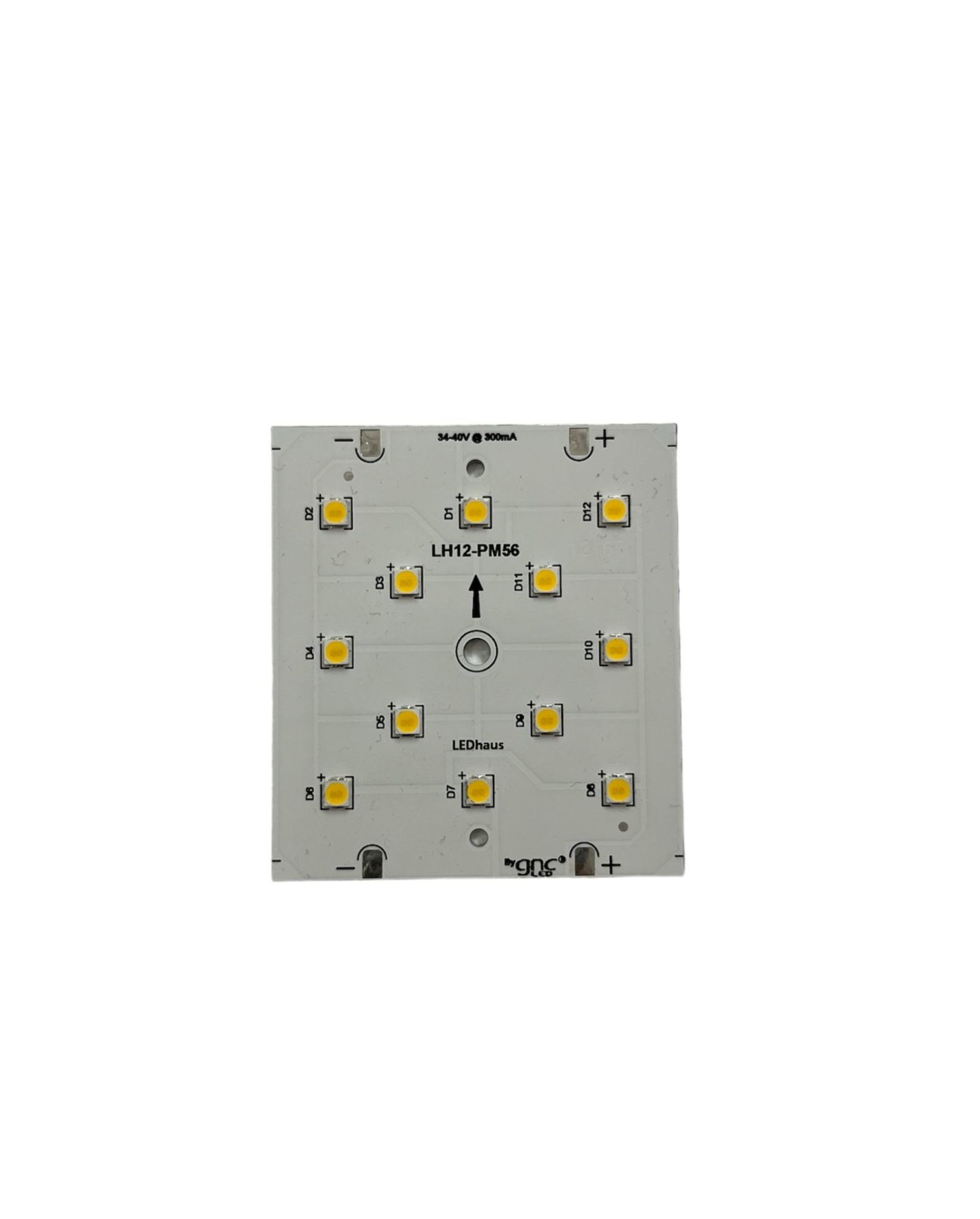 LH12-PM56 12W Projektör Led Modül-12 Ledli Sabit Akım 34-39V 300mA