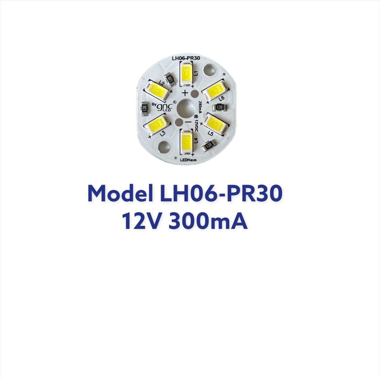 LH06-PR30 3W 6 Ledli Yuvarlak Led Modül