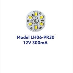 LH06-PR30 3W 6 Ledli Yuvarlak Led Modül